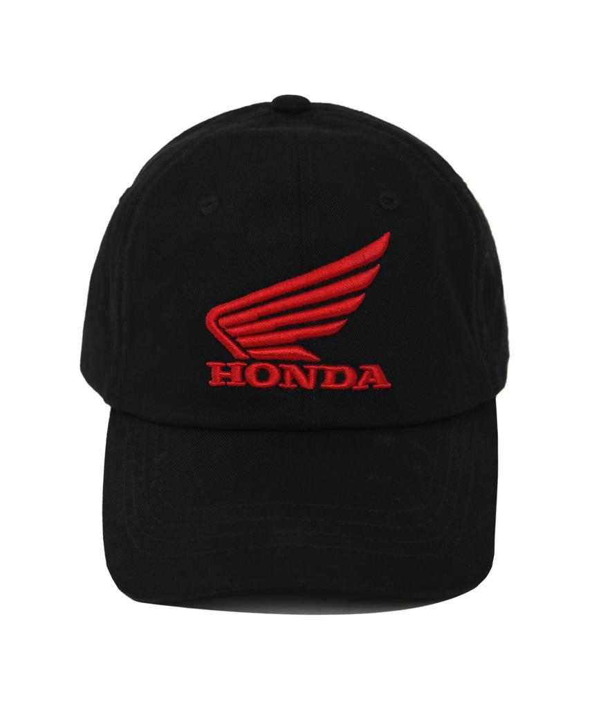 PHYPS MOTORCYCLE Honda Wing Logo Basic Cap Black