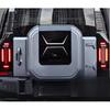 For Chery Jetour Traveler T2 Car Rear Spare Tire Cover Sticker Pull Flower Suitable Modified Trunk Lid Decorative Sticker