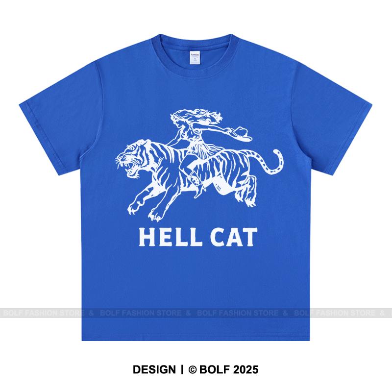 Super Hero Simple Printed 100% Cotton Women's Oversized T-Shirt Loose Fit Graphic Tees Tops for Daily Wear