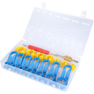 16 Pieces/Set Metal Auto A/C Fuel Line Disconnect Tool Portable Scaled Professional Anti-corrosive Repairing Removal Tools