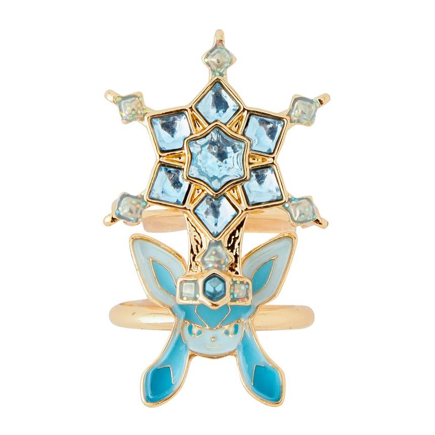 POKEMON Pokemon Center Accessory Terastal Ice Glaceon Ring