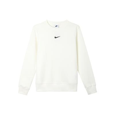 Spor Giyim Phoenix Fleece Bisiklet Yaka Uzun Kollu Kadın Sweatshirt Yelken Siyah DQ5752133