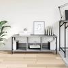 Bookshelf Grey Sonoma 102 x 32 x 40.5 cm Particleboard