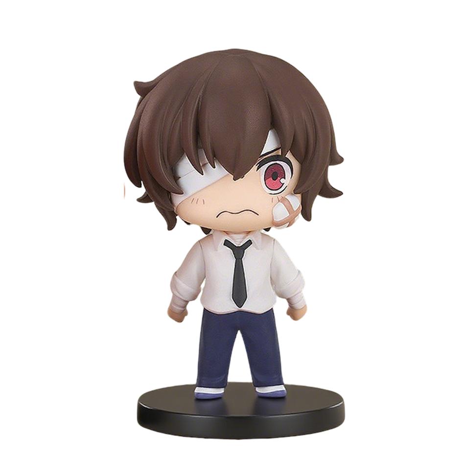 10cm Bungou Stray Dogs Anime Figur Kawaii Dazai Osamu Actionfigur Niedliche Nakahara Chuuya Figur PVC Sammelmodell Puppenspielzeug