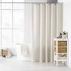 Rideau de douche - Yalline - 180 x 200 cm - Beige - Polyester - 12 anneaux inclus