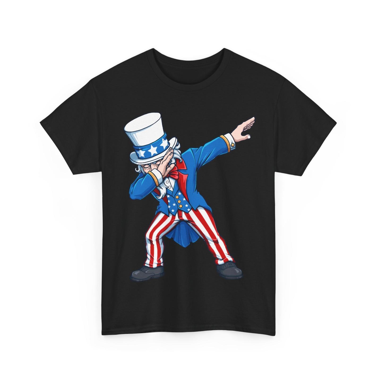 4th of July Uncle Sam Dabbing Shirt, Fourth of July Celebration T-Shirt XXXXL
