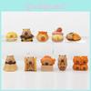 Cub Bakery Capybara Bread Qmeng Miniature Toy Model Decoration Gift Holiday