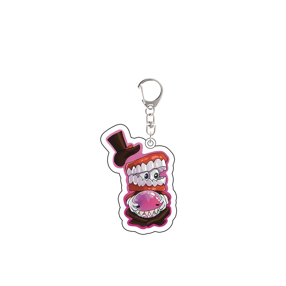 Anime Peripheral Acrylic KeyChain for TADC Pomni Jax Ragatha Gangle Zooble Kinger Caine Creativity Backpack Accessories Gift
