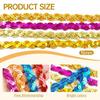 DIY Sewing Sequin Lace Braided Band 15MM Dress Wedding Tape Decor Ribbon  Trim Sewing Clothes Stage