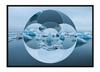 Picture Poster Frame 53x73 Cm Geometry Sea P1685
