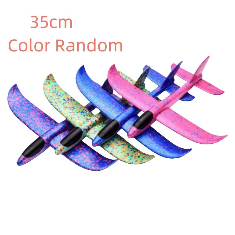 

Children 35Cm Hand Throw Flying Glider Planes Toys Kids Foam Aeroplane Model Children Outdoor Fun Toys Hot Whells Toy Plane