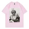 Singer Lady Gaga Merch T Shirt Unisex Wounisex Clothing Harajuku Pop Music Short Sleeve Tshirt High Quality Oversized Tshirts Black