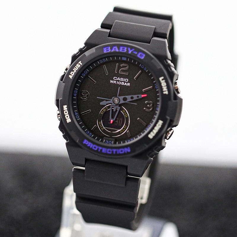 Casio BABY-G series theme series design Morandi color street versatile classic pointer dual display dial sports waterproof quartz BGA-260-1APR