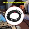 Practical 14AK MIG Welding Gun Torch for Light Autobody Work Gas Shielded Welding Electric Welder Replacement Torch