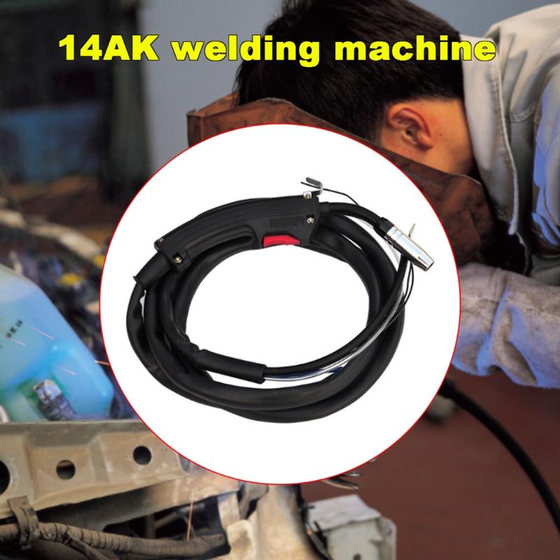 Practical 14AK MIG Welding Gun Torch for Light Autobody Work Gas Shielded Welding Electric Welder Replacement Torch