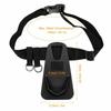ABS EVA Fishing Rod Support Belt Adjustable Strap Fishing Pole Waist Belt  For Fishing