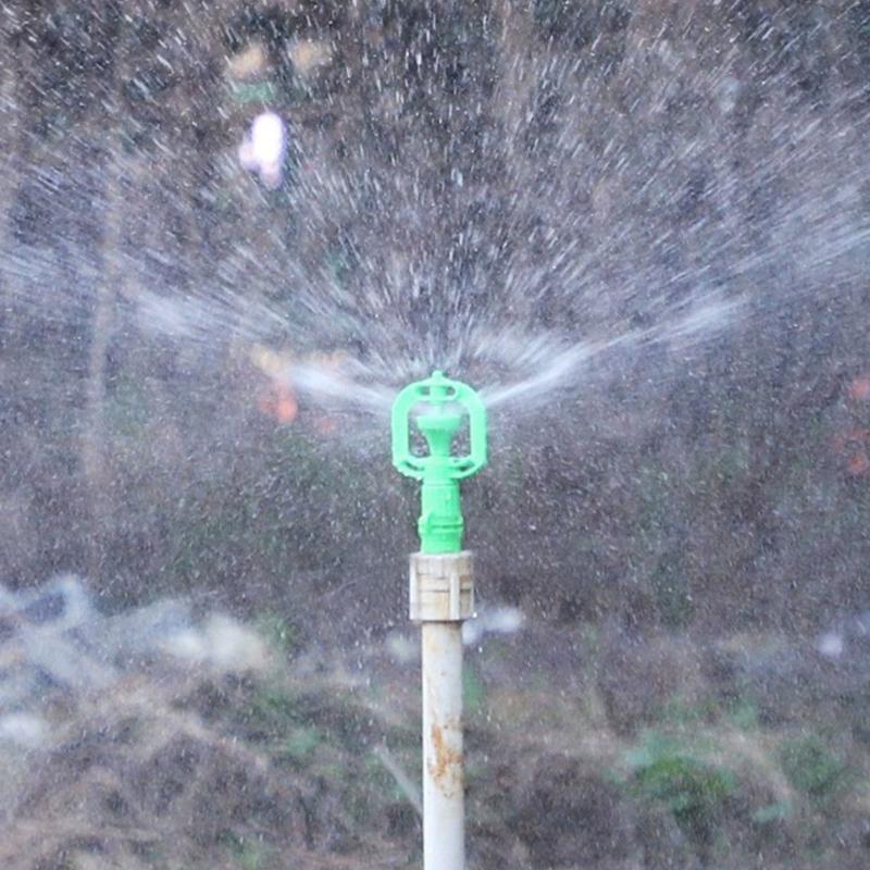 Aspersor Rotativ cu Refractie cu Debit Reglabil 360° Filet Exterior 1/2"3/4" Gradina Agricultura Gazon Cultura Udare Irigare Rabata de Flori