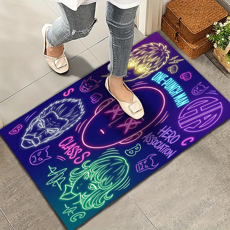 Onepunch Man Carpet Rug For Living Room Bedroom Home Sofa Decoration Kids Play Nonslip Floor Mat