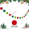 Christmas Theme Jewelry Store Decoration: Felt Garland & Tree Banner for Wall