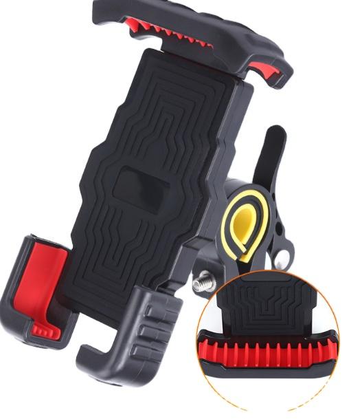 360 Degree Rotating Mobile Phone Holder Bracket Metal ABS Motorcycle Bike Bicycle Phone Holder