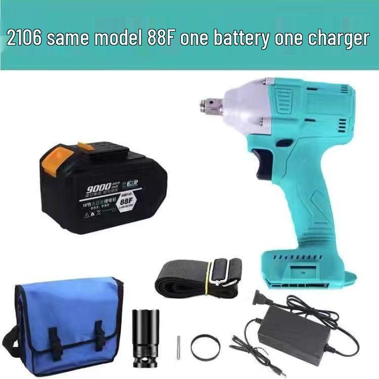 Bürstenlose elektrische Schraubenschlüssel für die Holzbearbeitung: Hohes Drehmoment Schlagbohrwerkzeug, Nur Gerät