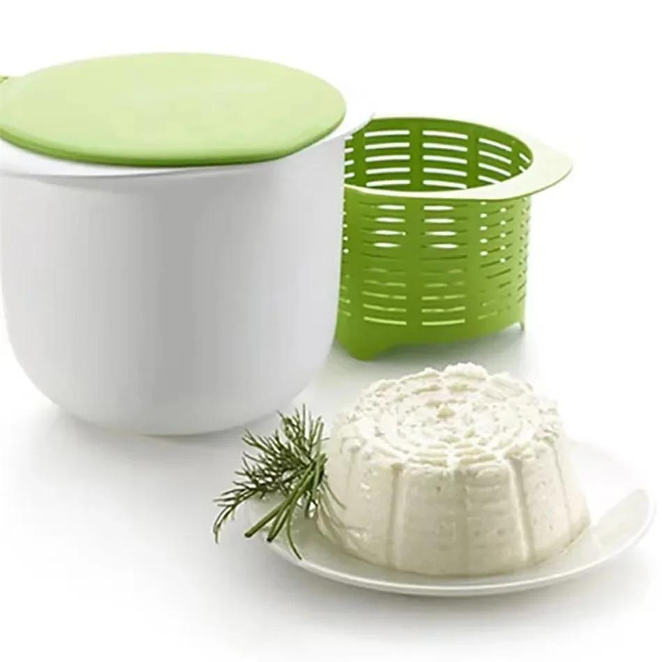 Home Cheese Maker, Microwaveable Cheese Maker Cheese Maker, DIY Kitchen Gadget Set Charcuterie Rotary Grater Cheese Slicers