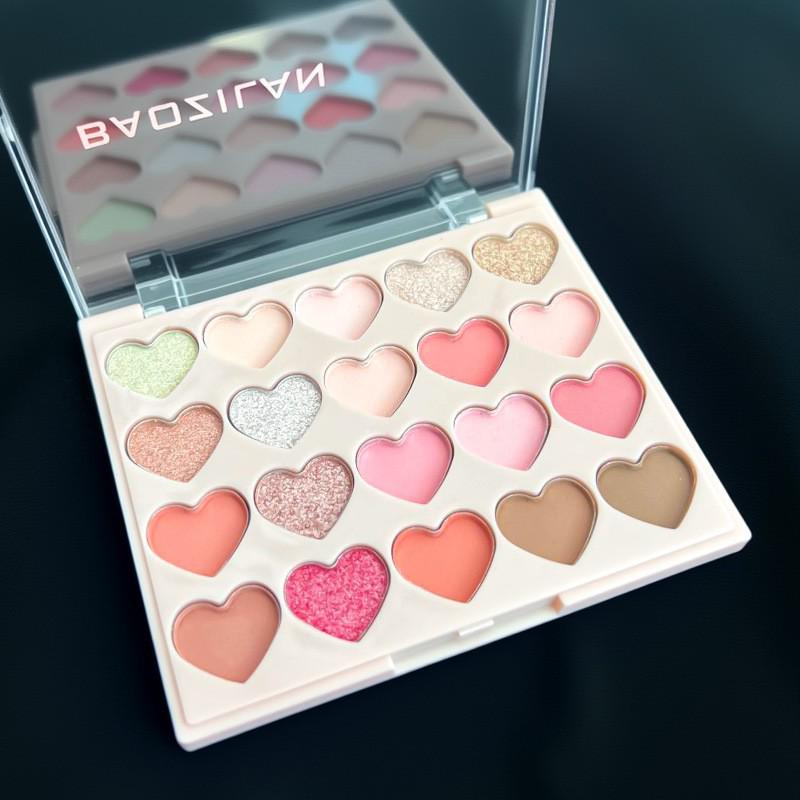 Vielseitige Mehrfarbige Lidschattenpalette: Kontur, Highlight & Matter Schimmer Erdtöne