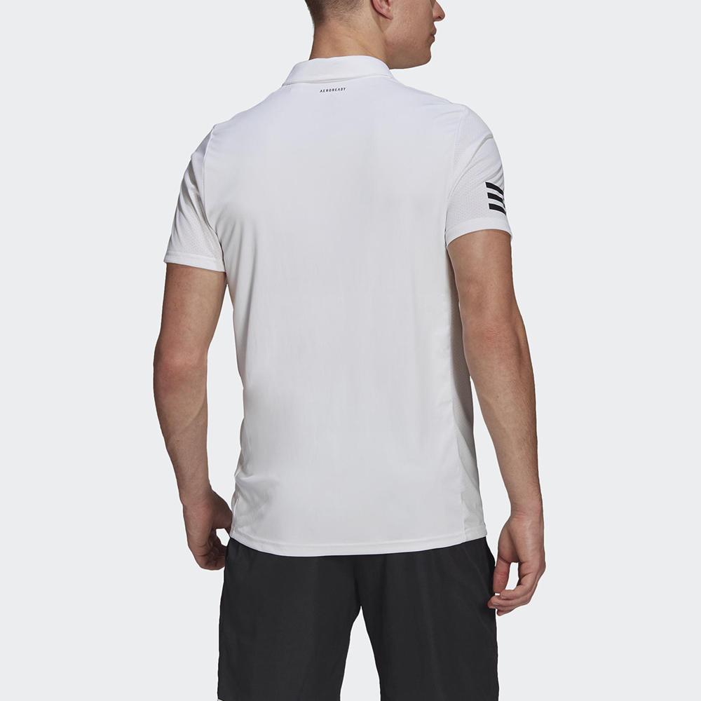 Adidas Club 3S Comfortable Breathable Moisture-Wicking Short Sleeve Polo Shirt Men Polo Shirts White GL5416