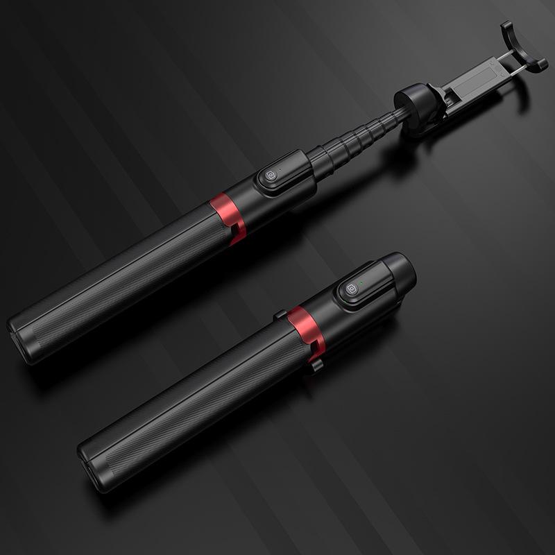 1.3m Bluetooth Selfie Stick Tripod with Remote Control for Live Broadcast and Photography.