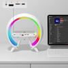 Led Multifunction Alarm Clock Speakers ABS Night Light Sound Music Player  Home Decor