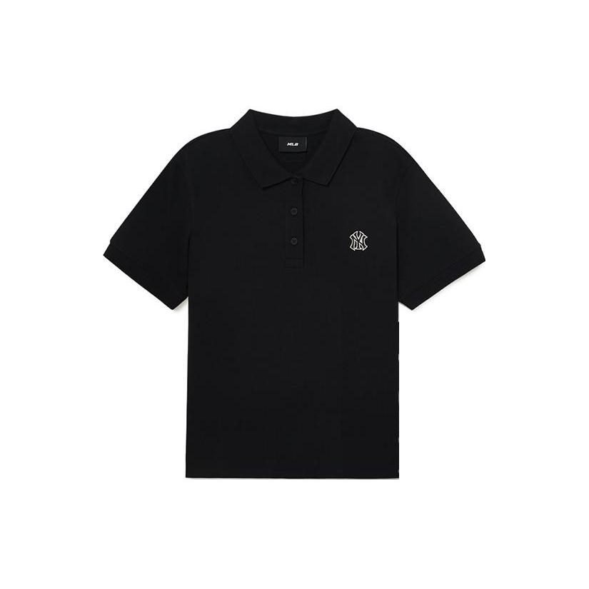 New MLB New York Yankees Polo Shirts Women's Black 3FPQB0433-50BKS