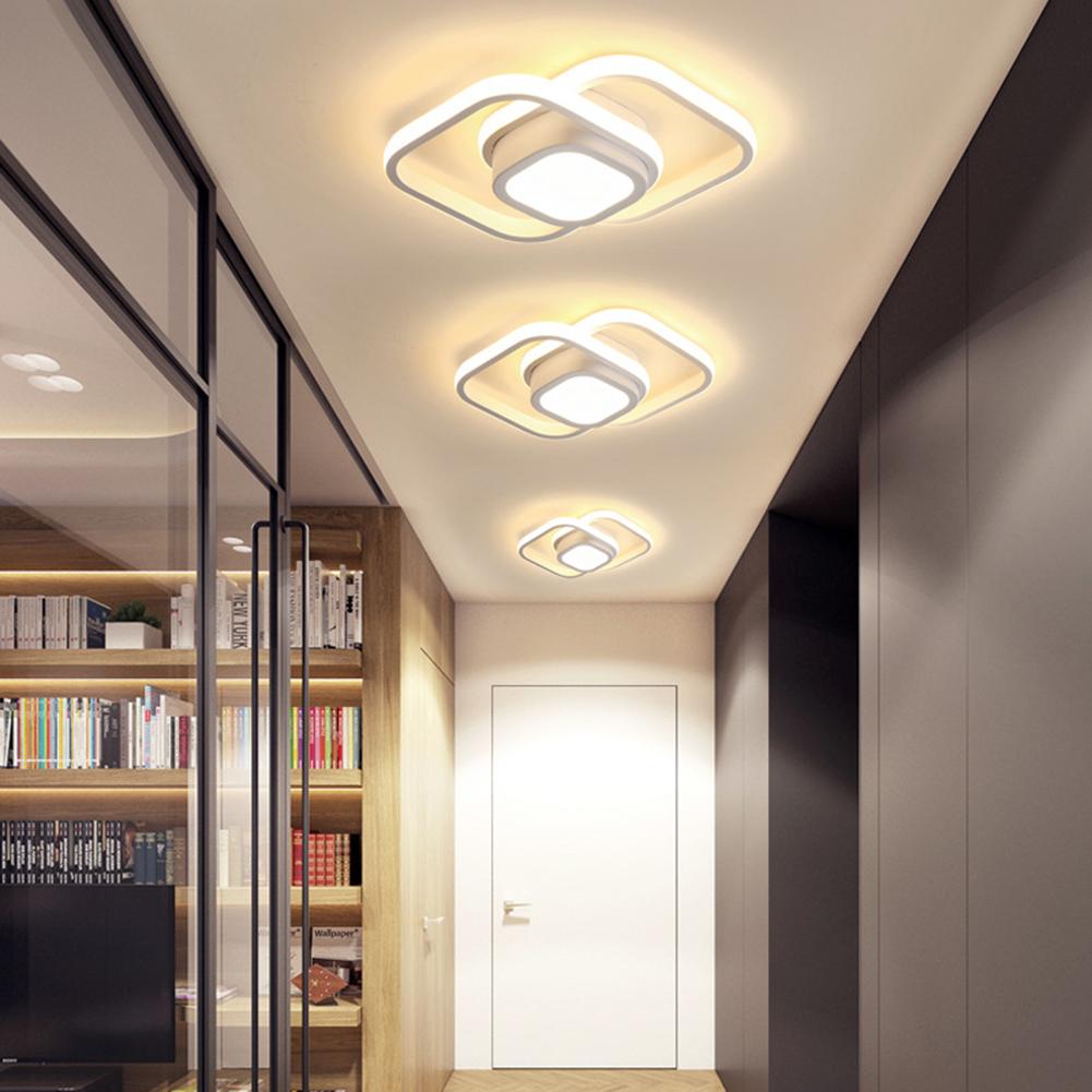 Modern Aisle LED Ceiling Lamp Simple Minimalist Chandelier For Corridor Entrance Attic Indoor Lighting Fixtures Pendant Light