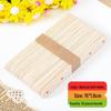 Colorful Wooden Craft Sticks with Holes