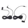 Car Audio Clip Microphone 3.5mm Jack Plug Wired External Mini Mic Overhead Console For Golf Aftermarket Android Multimedia