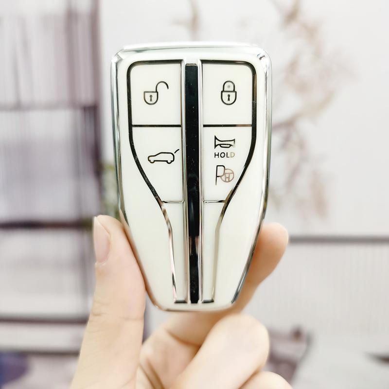 Luxury Protective Key Case for FAW Hongqi H5/HS5/HS7/H9/e-HS9 Cars – Women's Edition