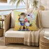 Cartoon Diddl Mouse Pillow Case for Sofa Living Room Home Office Decor Protective Cover