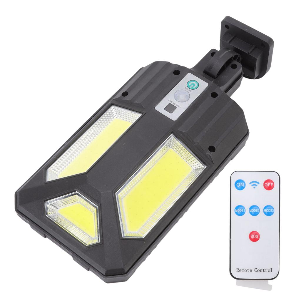 Solar Wall Light IP65 Waterproof 3000LM 2400MAH Battery Motion Sensor Outdoor Lamp for Pathway