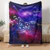 Name Custom Music Print Flannel Blanket High Quality Warm Comfortable Cover for All Seasons Perfect for Gifts Home Decor
