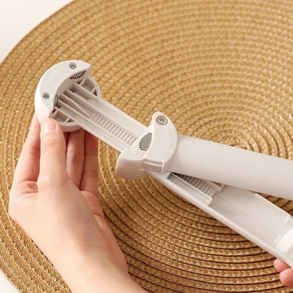 New Adjustable Bottle Opener Ergonomic Handle 304 Stainless Steel Can Lid Opener Gear Design Wine Cap Opener Kitchen Use