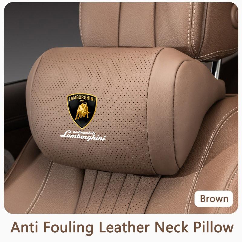 Durable Soft Neck Support Protective Pad For Vehicle Seats, Comfortable Driving Neck For Lamborghini Urus Huracan Aventador HH68