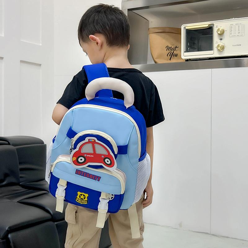 Cute Cartoon Kids Backpack Boys Girls Elementary School Lightweight Ergonomic Bookbag