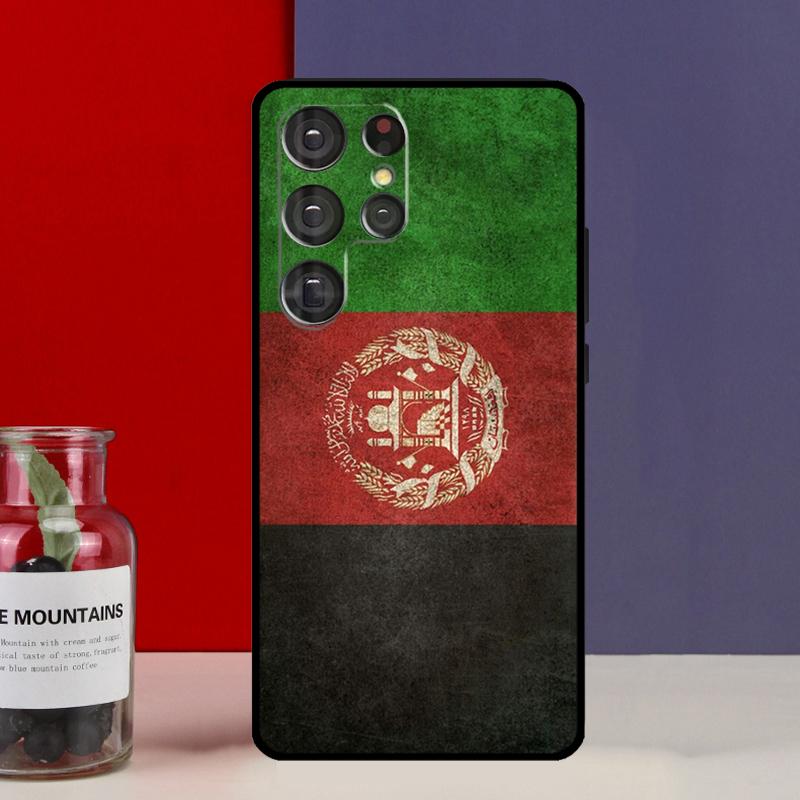 Afghan Afghanistan Flag Funda Case For Samsung Galaxy S25 Ultra S9 S10 S20 S21 S22 Plus S23 FE S24 Ultra Phone Cover
