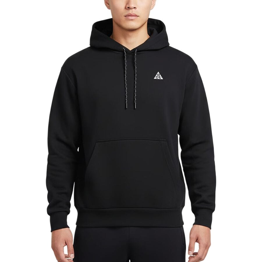 Nike Vīriešu Melns Hūte Vidēji Regulārs