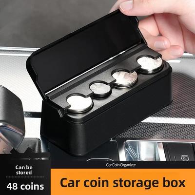 Car Coin Small Storage Home Dual Purpose Change Box Creative Coins Purse Euro Dispenser Holder Case Wallet Holders Money Boxes