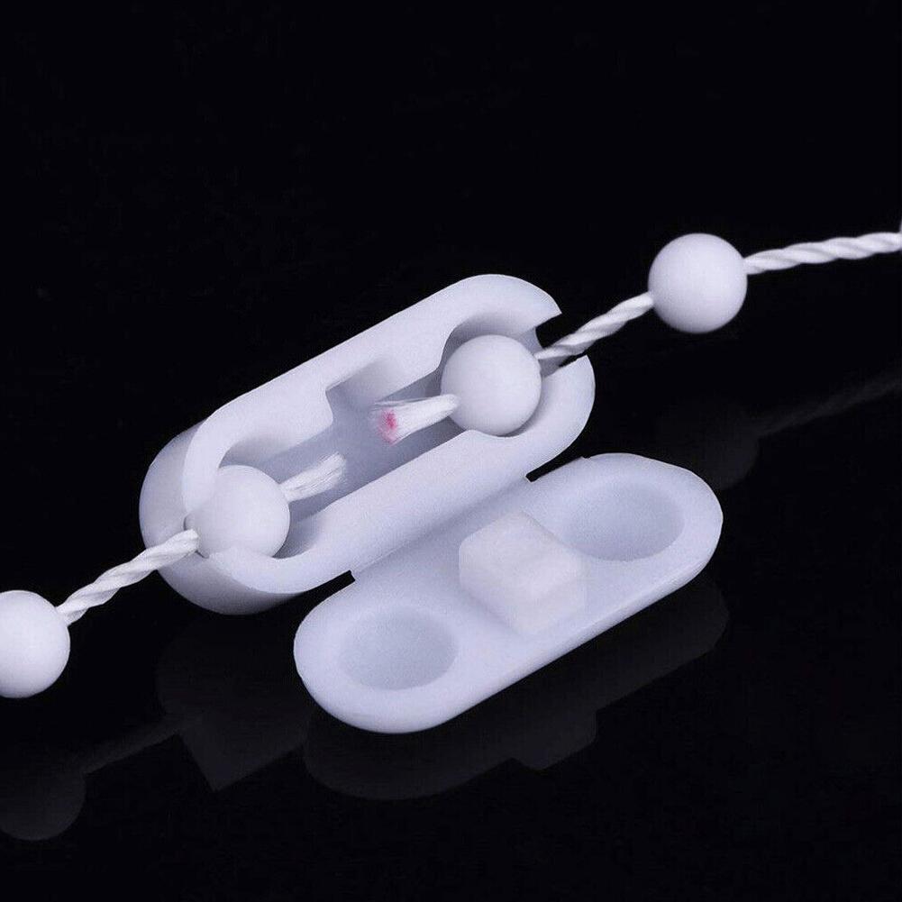 10PCS Plastic Roller Blind Connector Cord Curtain Chain Connector Joiners Spare Curtain Replacement Repair Accessories