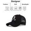 Unisex Skull Finger 666 Embroidery Baseball Net Caps Spring And Summer Outdoor Adjustable Casual Hats Sunscreen Hat