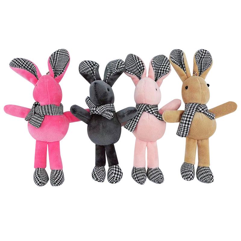 Korean Velvet Wishing Rabbit Plush Toy Gift Box
