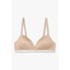 Women Glossy Nylon Padded Triangle Bra 0826181510