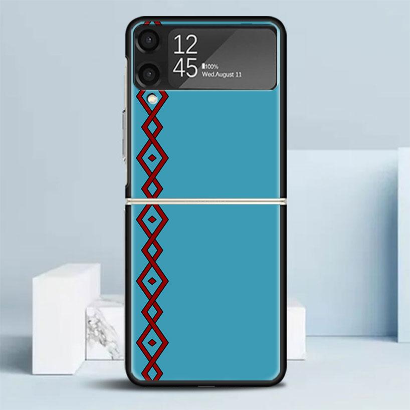 Vinland Saga Schwarze Hülle für Samsung Galaxy Z Flip 7 6 5 4 3 5G Handyhülle Flip7 Flip6 Flip5 Flip4 Flip3 Musterhülle Galaxy Z F