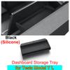 For Tesla Model Y L YL 2026 2025 Center Console Wireless Charging Pad Protect Mat Cover Dashboard Storage Tray ETC Phone Holder
